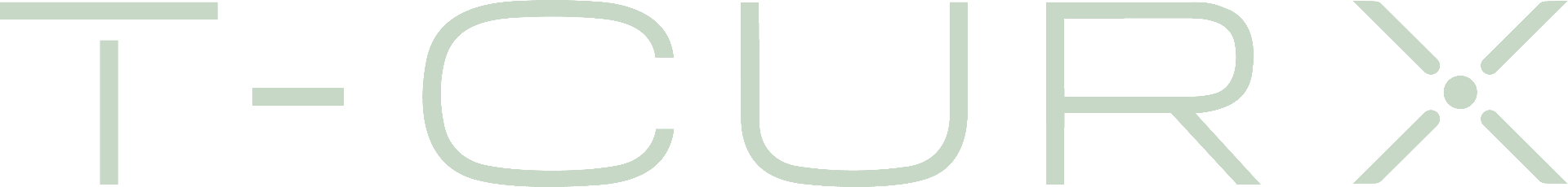T-CURX wordmark